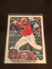 623-7 2023 Topps Series 2 Rookie Israel Pineda Washington Nationals