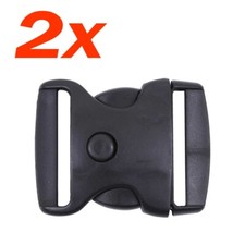 2pcs Triple Retention Buckle 2" Wide Replacement Buckle For Tactical Duty Belt