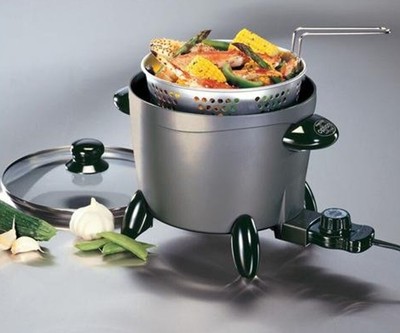 Presto 6003 6 Qt. Options Multi-cooker/steamer 06003 - Free Ship