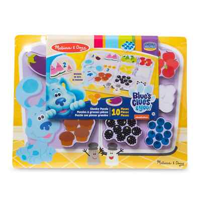 Melissa & Doug Blue's Clues & You Dickes Holzpuzzle   Kühlschrank Essen