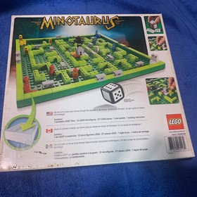 Lego MINOTAURUS Buildable Board Game 3841 Complete with Box & Instructions Used