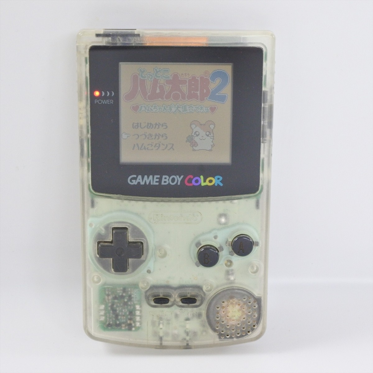 Gameboy Color Console Clear CGB-001 Nintendo C13786460 gb | eBay