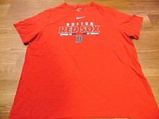 NIKE MLB BOSTON RED SOX BASEBALL RED T-SHIRT SIZE XL