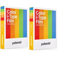 2 Pack Polaroid Instant Color Film for i-Type, Total 16 Photos