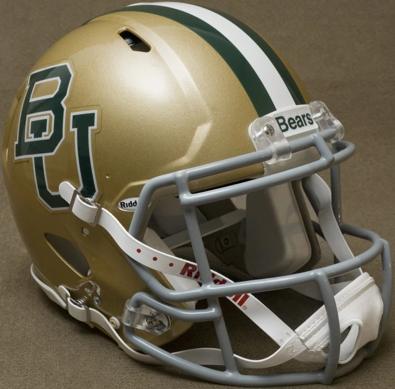 BAYLOR BEARS Riddell SPEED Full Size Replica Football Helmet - Image 2 of 3