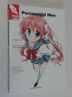 MANGA TECHNIQUE- MOE CHARACTERS- FACE AND BODY- yapan hobby- DI: TATSUYA IHARA- ...