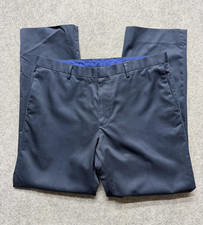 Banana Republic Pants Mens 34x30 Blue Non-Iron Modern Slim Fit Dress Office