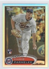 2012 Topps Chrome Refractor Chris Parmelee #162 0c4