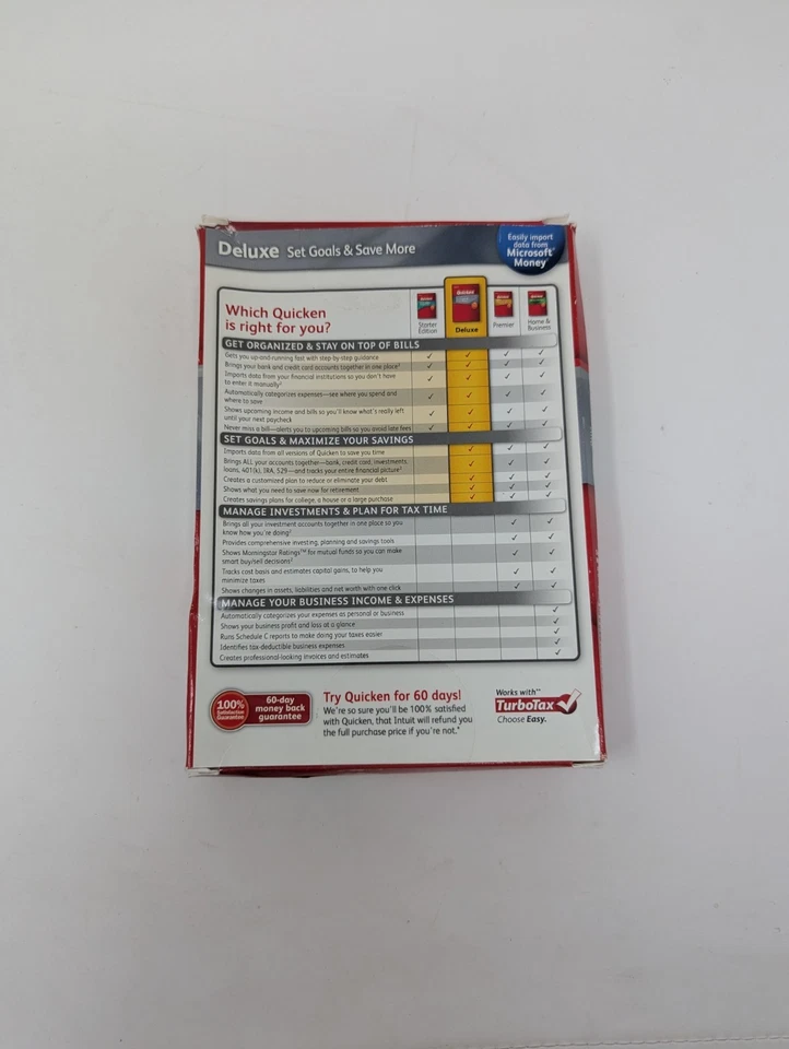 Intuit Quicken Deluxe 2010 for Windows XP/Vista/7 - Image 3 of 4