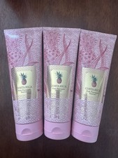 3 PACK Bath  Body Works Costa Rica Pink Pineapple Sunrise Body Cream 8oz