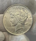 1922 P - 90% Silver Peace Dollar Brilliant Uncirculated XF/AU