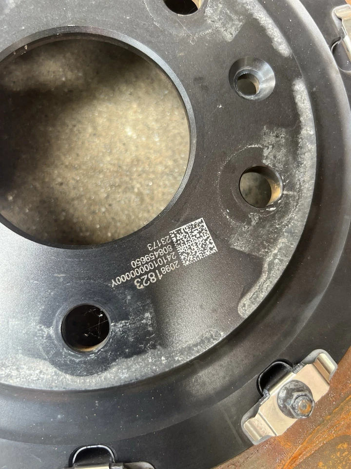 Chevy Corvette C7 Z06 Grand Sport 2015-2019 juego de rotor de freno delantero de 6 pistones OEM Foto 2 de 4