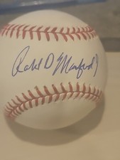 rob manfred signed baseball autographed official mlb ball commissioner romlb