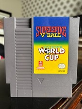 SuperSpike V'Ball Nintendo World Cup NES Video Game Pak Cartridge