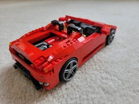 LEGO 8671 Ferrari  430 Spider 100% complete