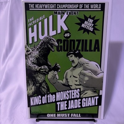 Godzilla Vs. Hulk #1 Lee Garbett Versus Cover (Marvel Comics June 2025)