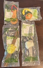 McDonalds 2010 Shrek Forever After Watches Complete Set Of 4 NEW Collectible