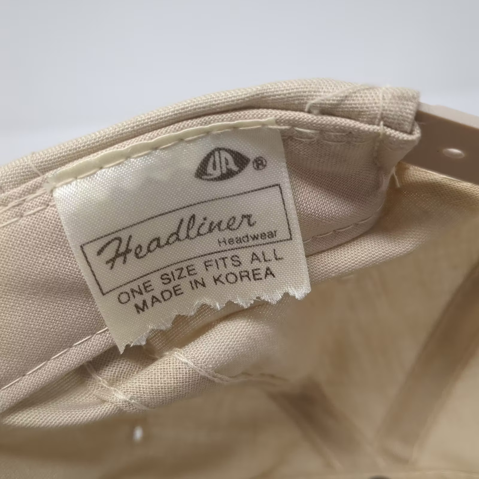 Headliner Simplot Manufacturing 5 Panel Hat Beige… - image 9