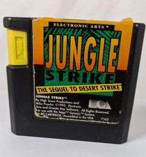 Thumbnail of ebay&reg; auction 257539966905 | Jungle Strike The Sequel To Desert Strike Sega Mega Drive Genesis Cartridge 1993