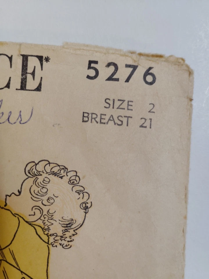 Advance 5276 One Piece Sleeper Pants Suit Sewing Pattern Boys 2 2T VTG Shorts - Image 2 of 4