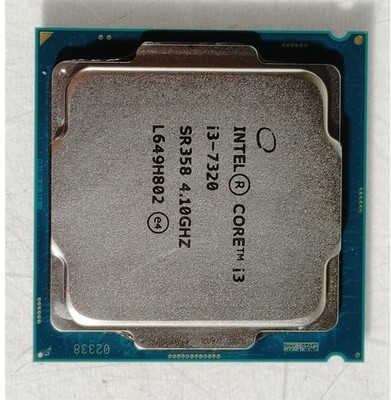 Intel Core i3-7320 4.1 GHz LGA 1151 Desktop CPU Processor SR358
