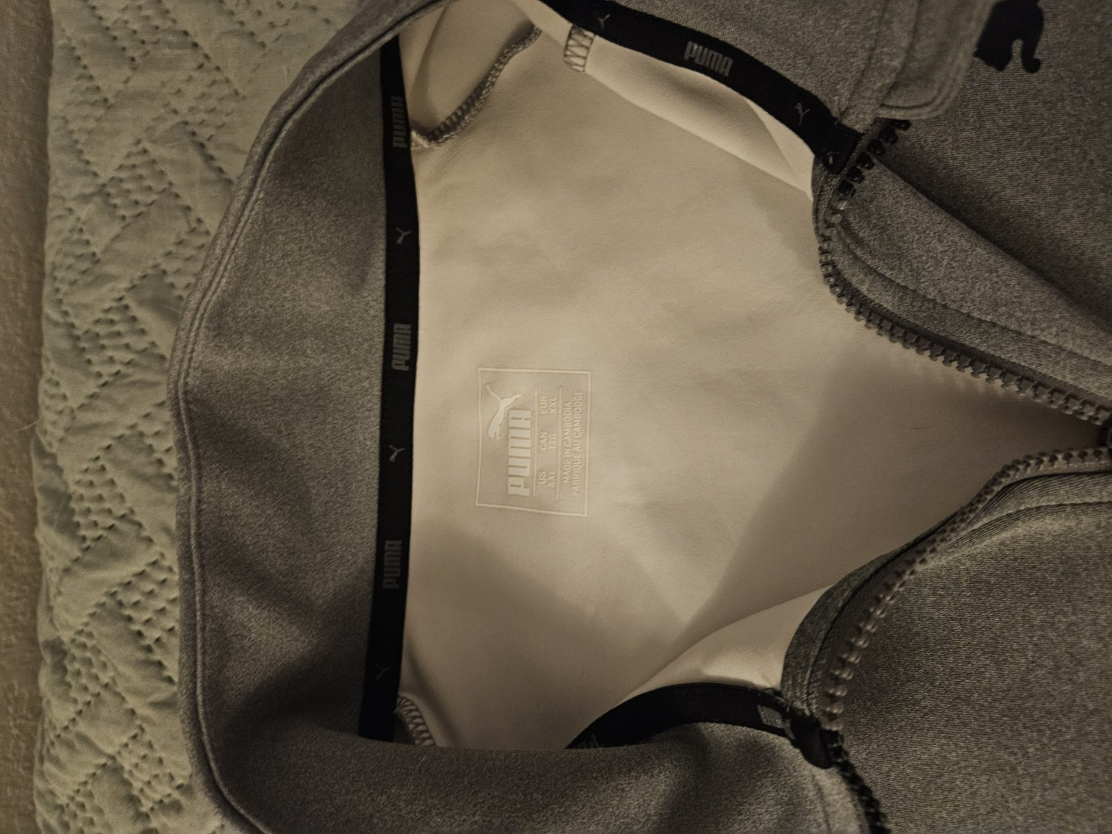 Puma Essential Active Quarter Zip Runner Pullover… - image 7