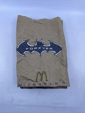 1995 MCDONALDS BATMAN FOREVER PAPER BAG Prop B1