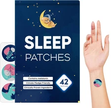 Sleep Patches, Sleep Patches for Adults, Easy-To-Apply Sleep Patch with Valerian