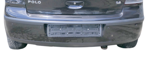 Paraurti Posteriore Nissan Qashqai 2007-2009 Bianco Con Sensori di Parcheggio