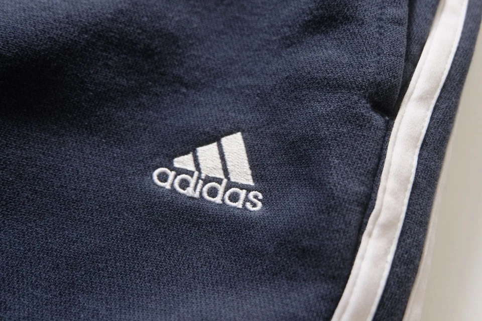 ADIDAS DE COLECCIÓN AÑOS 90 Y2K RETRO PIERNA ANCHA ALGODÓN PANTALONES DEPORTIVOS AZUL ACTIVO HOMBRE TALLA 2XL 2009 Foto 4 de 4