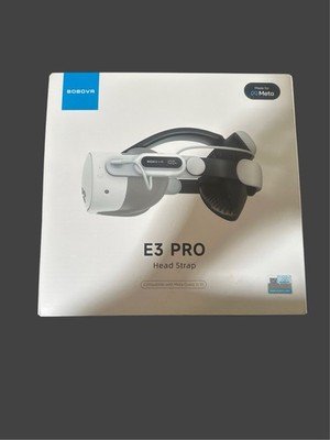 BOBOVR E3 Pro Head Strap for Meta Quest 3 & 3S NEW Factory Sealed Made for Meta