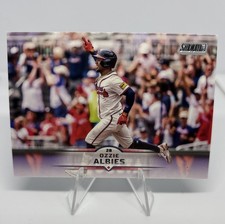 2025 Stadium Club #40 Ozzie Albies Atlanta Braves MLB Trading Card