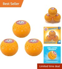3 Count Deodorizer Balls by Arm  Hammer - Fresh Clean Burst for Home  Travel