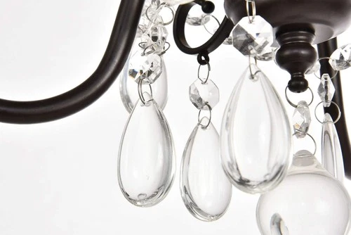 Living District Blaise 3-Light Transitional Metal Pendant in Oil Rubbed Bronze - Picture 7 of 8