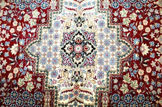 10X14 BREATHTAKING MASTERPIECE MINT HAND KNOTTED 400 KPSI RAVAR KERMANN WOOL RUG