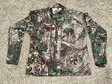 Ol Tom Technical Turkey Gear Shirt Mens Sz M Realtree Xtra Green Camo Stretch