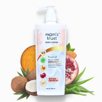 Roshna Herbals Mom's Trust Body Lotion For Smooth And Soft Skin 400ml