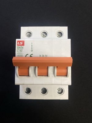LS BKN C50 0,50 AMP TRIPLE POLE MCB