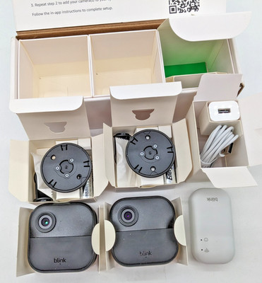 Blink Outdoor 4 | smart security camera | 2 camera system | BATTERY POWERED