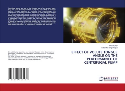 Ankit Kumar (u. a.) | EFFECT OF VOLUTE TONGUE ANGLE ON THE PERFORMANCE OF...