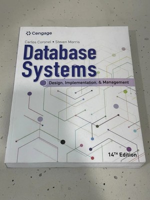 Cengage Database Systems: Design, Implementation & Mngmt 14th ed. NEW