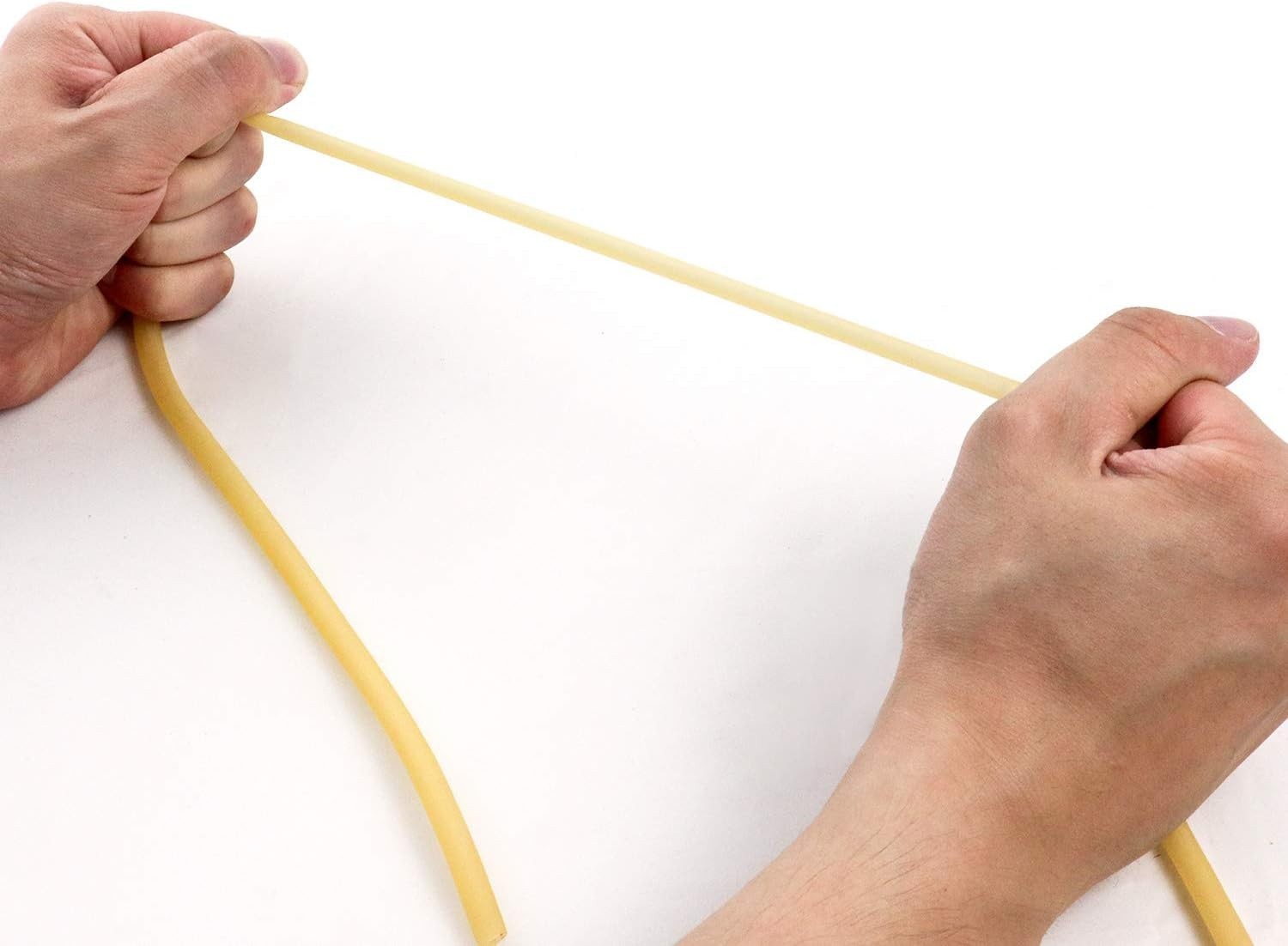 33FT 1/4" OD 3/16" ID Natural Latex Rubber Tubing Surgical Tube for Home, Hospit