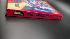 BLACKHOLE ASSAULT Sega CD Black Hole Complete In Box CIB USA Red box