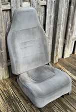 92-97 Ford F150 250 350 Bronco 40/20/40 Drivers Bucket Seat OEM Medium Graphite