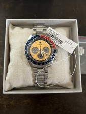 New Seiko Prospex Speedtimer "Pogue" Orange Dial Stainless Steel Watch SSC947