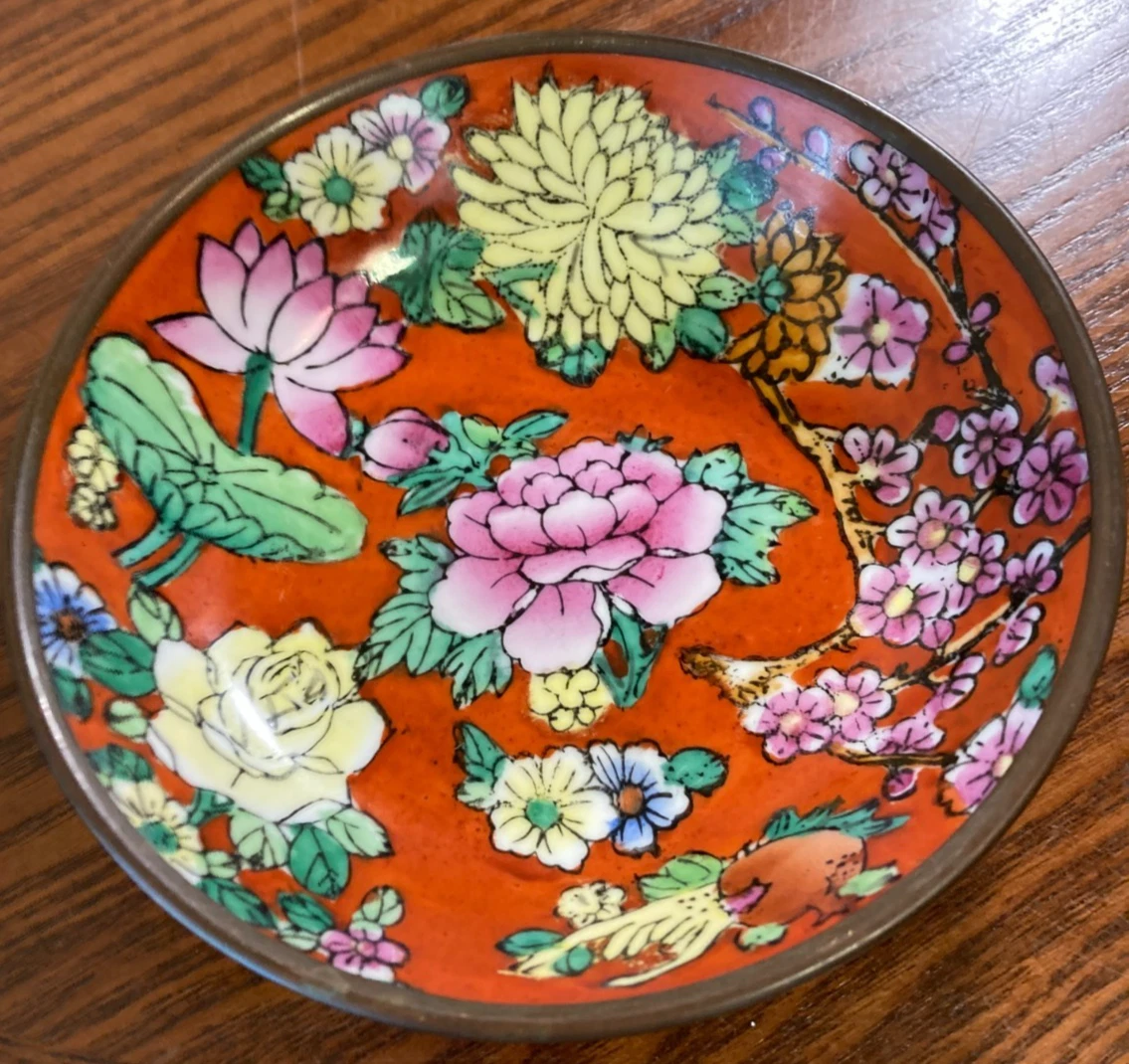 25+ Red Vintage Original Antique Chinese Plates for sale | Updated