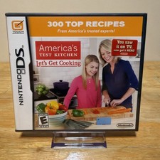 America's Test Kitchen: Let's Get Cooking (Nintendo DS, 2010) New And Sealed