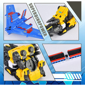 Tobot V Galaxy Detectives Master V Ultimate Figure 6 in 1 Robot boy Toy No box