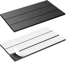 Magnetic Strips Self Adhesive,6 Pack 6" x 1" (150 x25 x 2 mm) Sticky Back Magnet