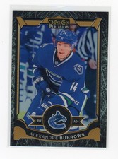 2015-16 O-Pee-Chee Platinum Black Ice /99 Alexandre Burrows #132